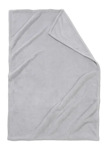 Kuscheldecke mit Cashmere Touch in grau von vorne - bonprix