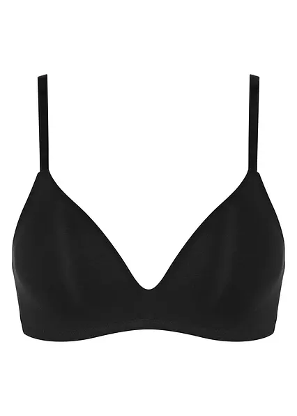 sloggi Go Casual Bügelloser BH in schwarz von vorne - Sloggi