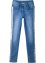 Mädchen Skinny-Jeans mit Paillettenseitenstreifen, John Baner JEANSWEAR