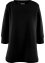 Langes Sweatshirt Tunika mit Struktur in A-Line, 3/4 Arm, bpc bonprix collection