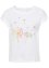 T-Shirt mit floralem Print, RAINBOW