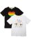 Pride Kinder T-Shirt (2er Pack), bpc bonprix collection