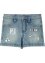 Mädchen Jeans-Shorts mit Einhorndruck, John Baner JEANSWEAR