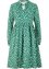 Baumwoll-Kleid mit Bindedetail im Ausschnitt, knieumspielend, bpc bonprix collection