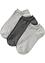 Hochwertige Sneakersocken (3er Pack) mit exklusivem Tragegefühl und Silikonstreifen mit Bio-Baumwolle, bpc bonprix collection