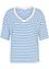 Halbarm-Shirt mit V-Ausschnitt, bpc bonprix collection