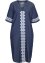 Jeans Tunika-Kleid mit Stickerei, John Baner JEANSWEAR