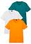 T-Shirt mit V-Ausschnitt (3er Pack), bpc bonprix collection