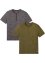 Henley-T-Shirt (2er Pack), bpc bonprix collection