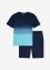 T-Shirt und Sweat-Bermuda  (2-tlg.Set), Regular Fit, RAINBOW