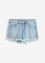 Jeans-Shorts mit Strass-Fransen, BODYFLIRT
