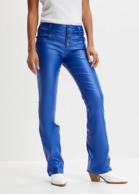 Linda - Low-waist Jeans-Schlaghose mit Gürtelschlaufen von Cout De