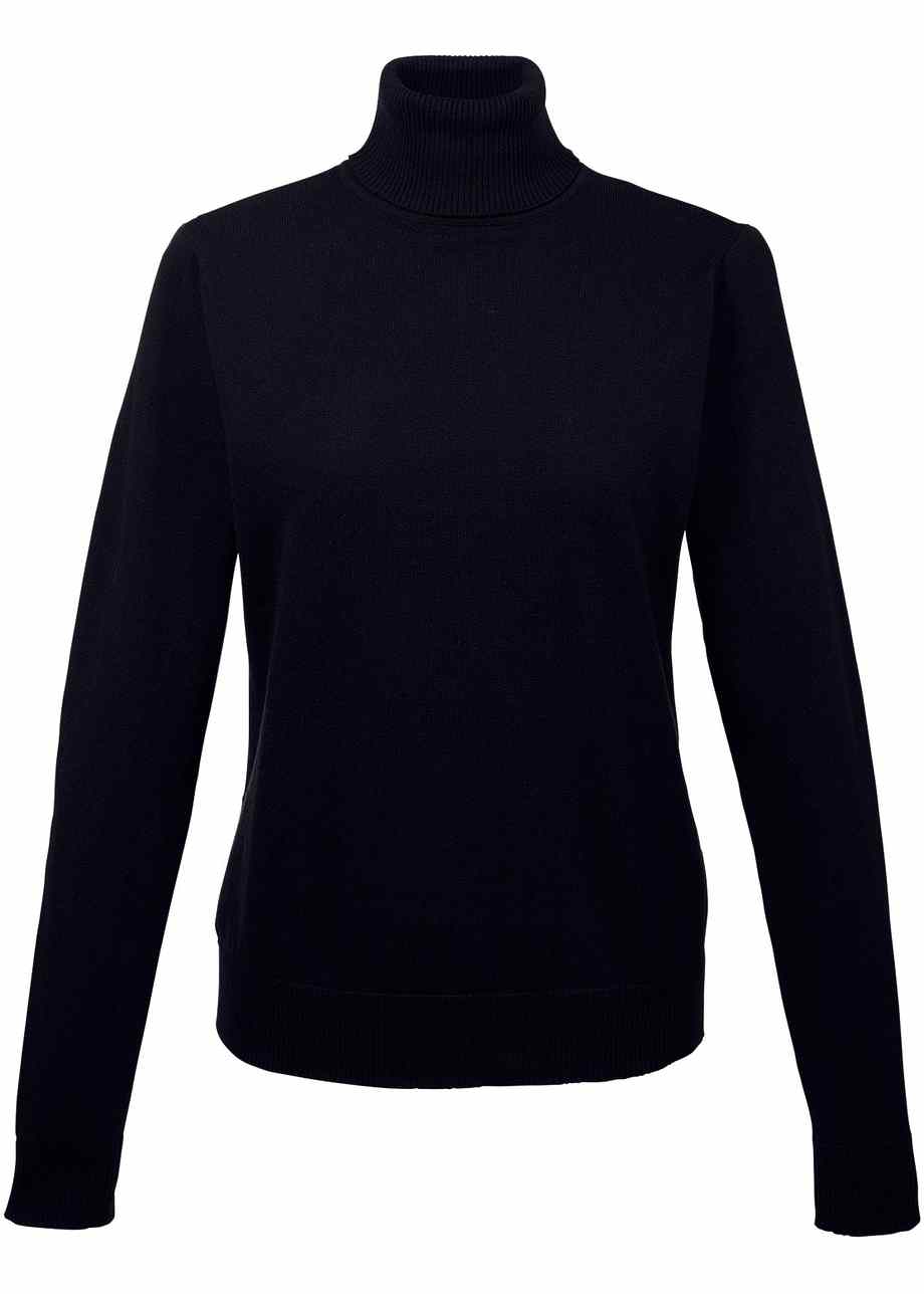 pullover rollkragen schwarz