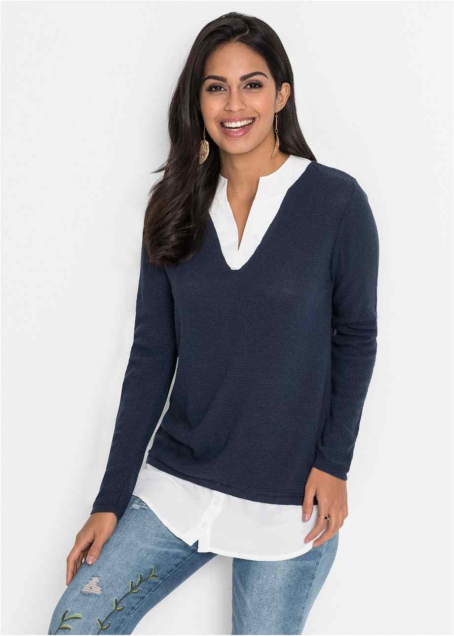 Bluseneinsatz Fur Pullover