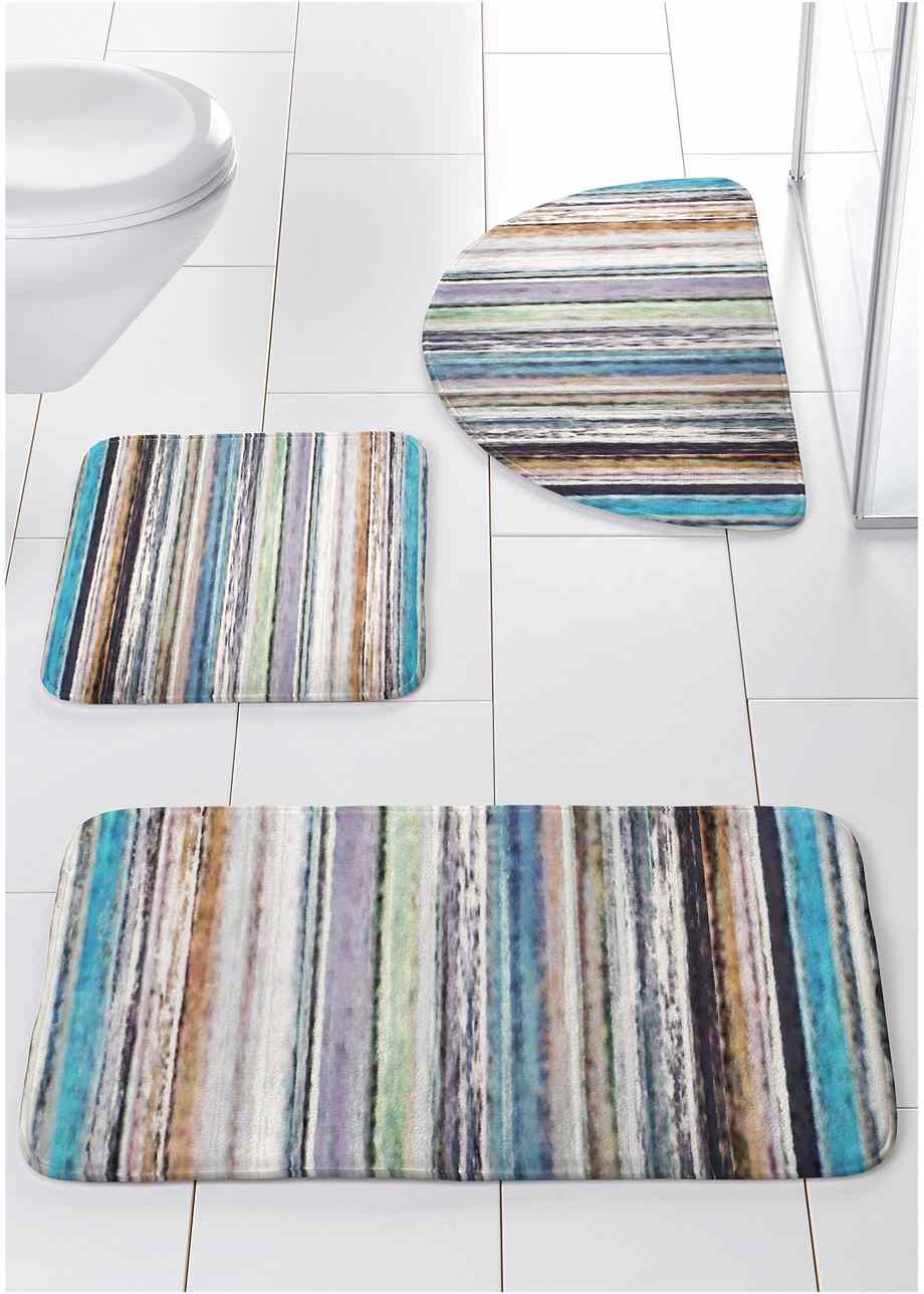 Dekorativ und praktisch zugleich: die Badematte mit Memory Schaum - bunt