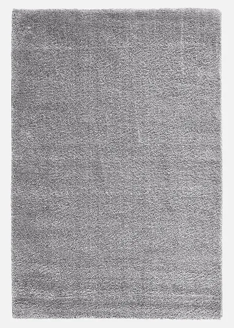 Hochflor Teppich in grau - bonprix