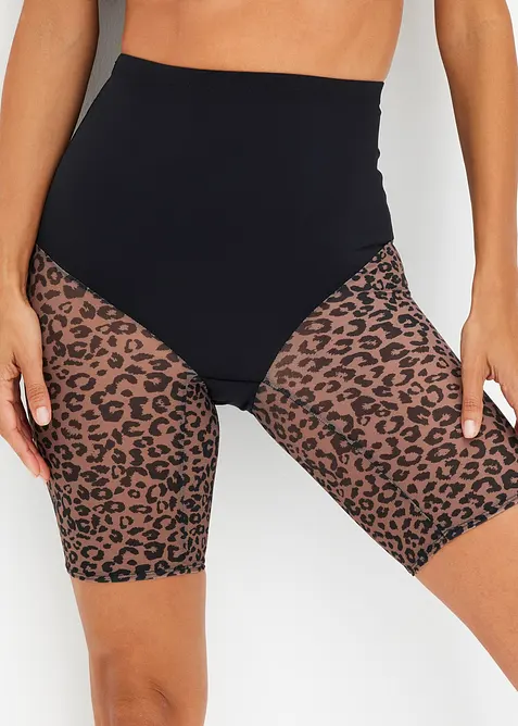 Shape Radler mit leichter Formkraft in schwarz von vorne - bonprix