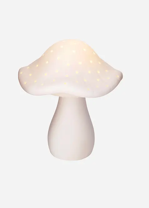 LED-Deko-Objekt in Pilzform in weiß - bonprix