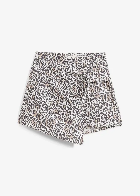Hosenrock aus fester Interlock-Qualität in weiß von vorne - bonprix