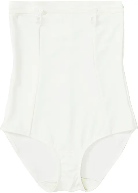 Strong Highwaist Shape Panty in weiß von vorne - bonprix