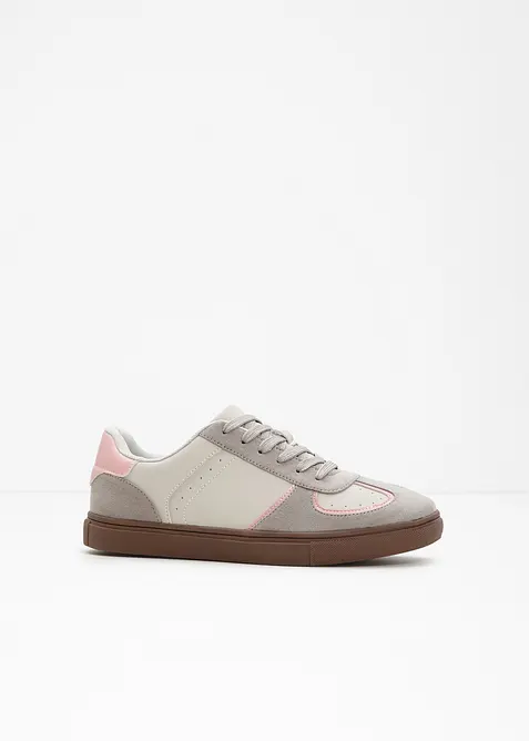Sneaker in grau - bonprix