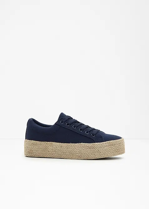 Plateau Sneaker in blau - bonprix