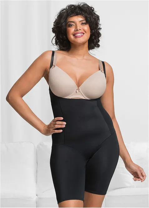 Medium Body Shaper in schwarz von vorne (Totalaufnahme) - bonprix