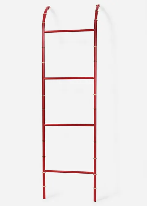 Deko-Objekt Leiter in rot von vorne - bonprix