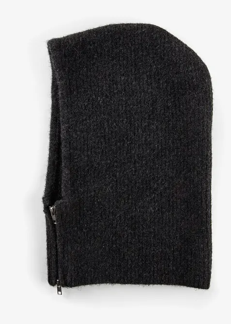 Balaclava in grau von vorne - bonprix