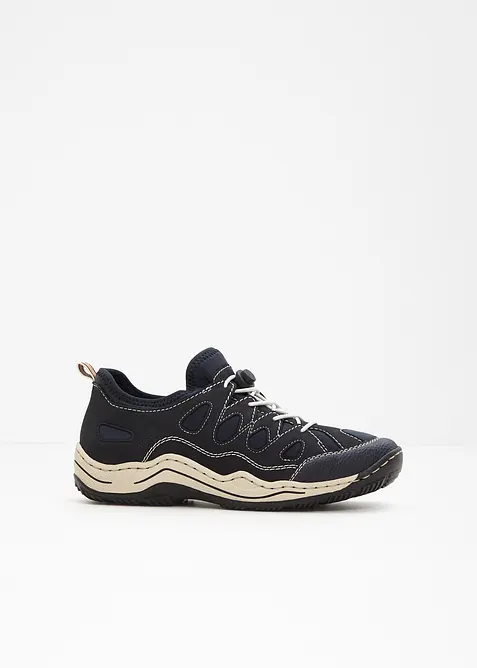 Rieker Komfort-Slip-On-Sneaker mit leichter Sohle in blau - Rieker