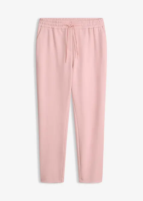 Elegante Stretch-Hose in rosa von vorne - bonprix