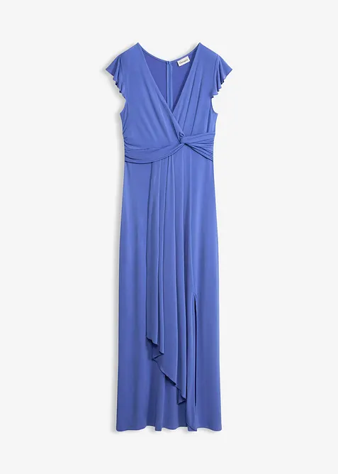 Maxikleid in blau von vorne - bonprix