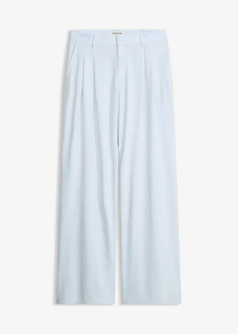 Marlenehose in blau von vorne - bonprix