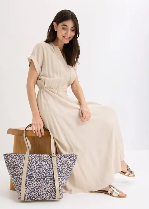Marco Tozzi Shopper in beige im Look von vorne (Totalaufnahme) - Marco Tozzi