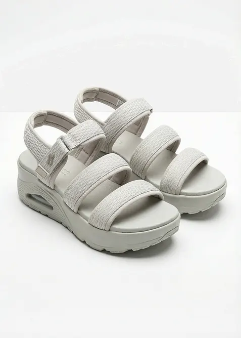 Skechers Sandalen mit Memory Foam in weiß - Skechers