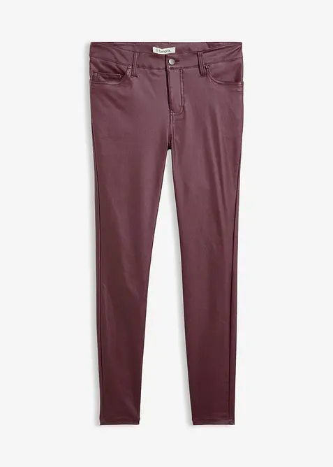 Stretch-Hose aus Viskose-Mix in rot von vorne - bonprix