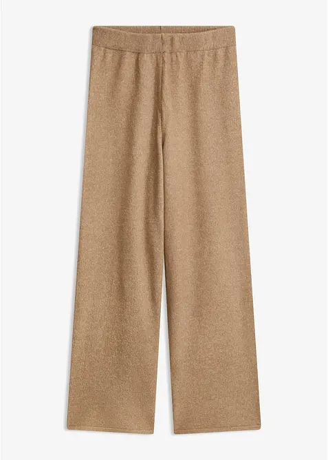 Strickhose in braun von vorne - bonprix