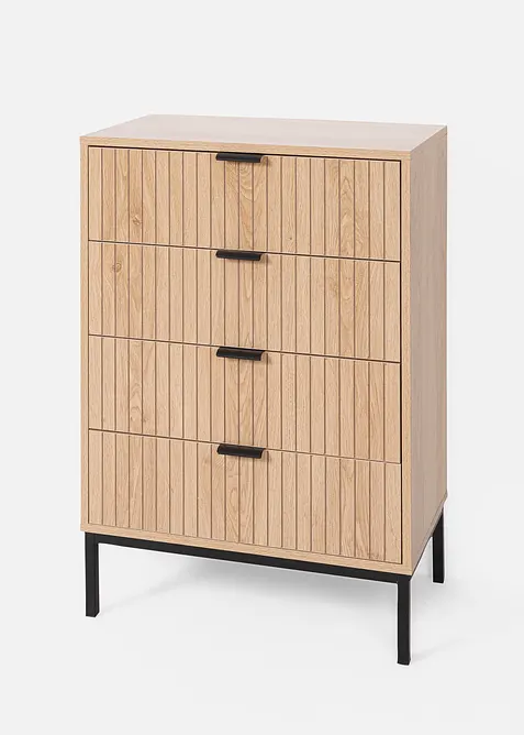 Kommode in beige von vorne - bonprix