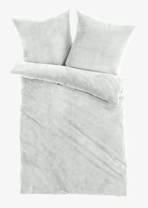 Cashmere Touch Bettwäsche in weiß von vorne - bonprix
