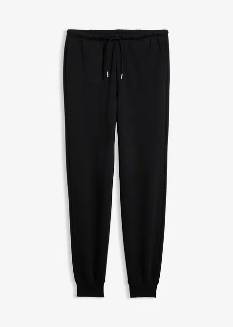 Jogginghose in schwarz von vorne - bonprix