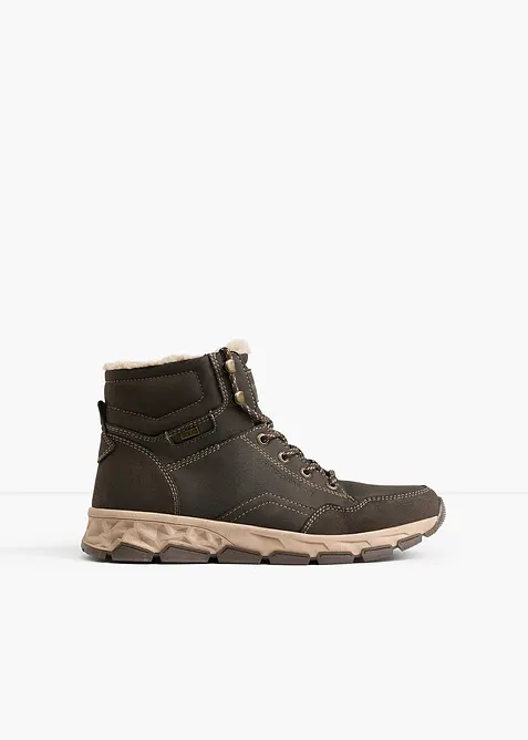 Tom Tailor Schnürboots mit Profilsohle in braun - Tom Tailor