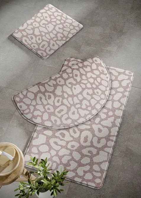 Badematte mit Memory Schaum in rosa - bonprix