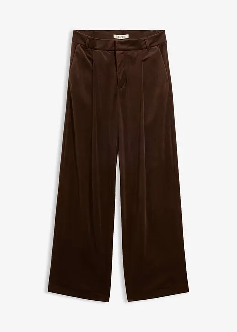 Cordhose in braun von vorne - bonprix