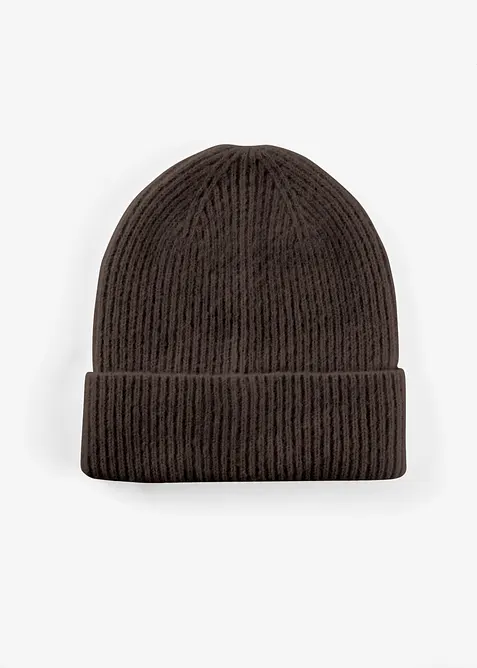 Mütze in braun von vorne - bonprix