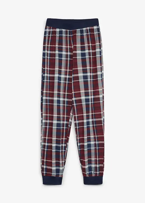 Pyjamahose aus Jerseyware in blau - bonprix
