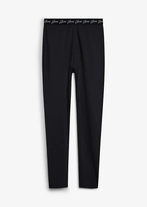 Lange Unterhose feuchtigkeitsregulierend in schwarz - bonprix