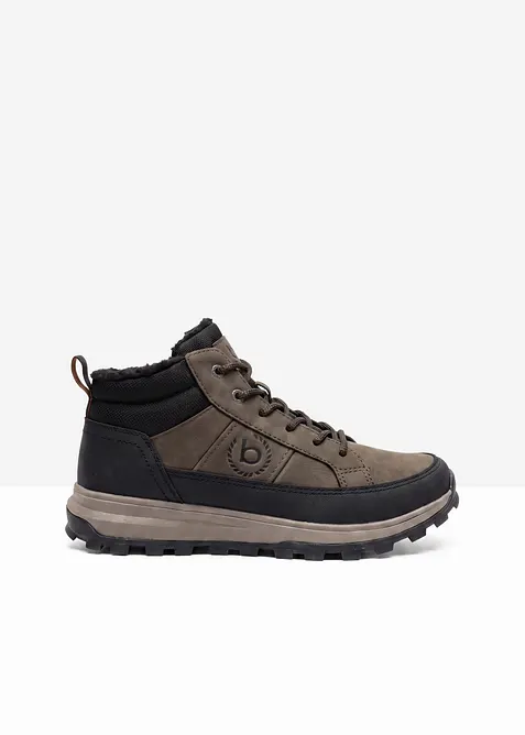 Bugatti Schnürboots mit Profilsohle in grün - Bugatti