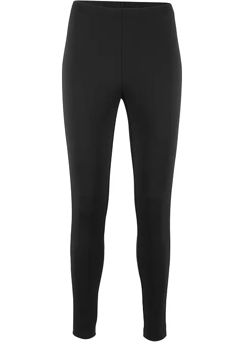 Thermo-Leggings in schwarz von vorne - bonprix