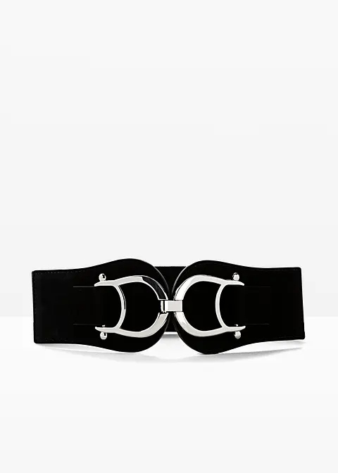 Stretchgürtel in schwarz - bonprix