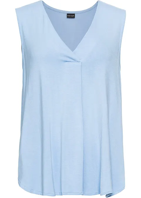 Top in blau von vorne - bonprix